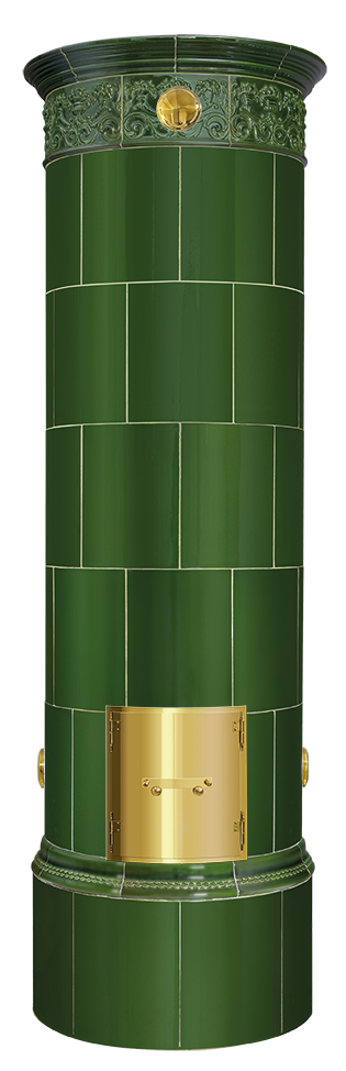 Kakkelovn Krona® 12.1 Antik svensk Kakkelovn Reimanns-Krona® 12.1